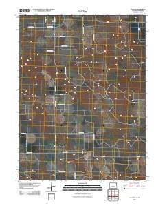 Alvin NE 2010 topographic map thumbnail