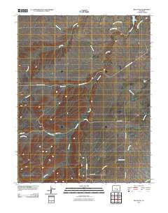 Beulah NE 2010 topographic map thumbnail