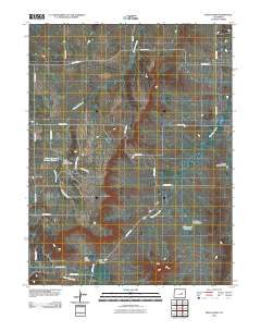 Bijou Basin 2010 topographic map thumbnail