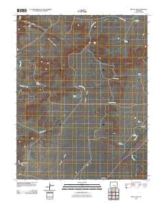 Bates Lake 2010 topographic map thumbnail