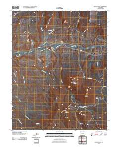 Battle Rock 2010 topographic map thumbnail