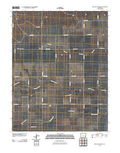 Big Rock Grange 2010 topographic map thumbnail