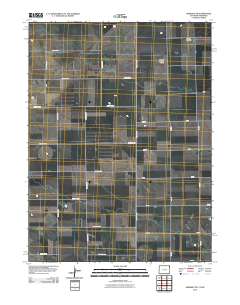 Amherst NE 2010 topographic map thumbnail