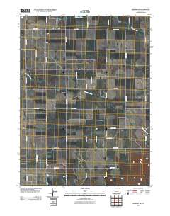 Amherst SW 2010 topographic map thumbnail