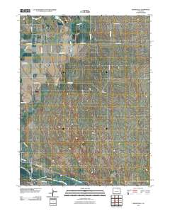 Barnesville 2010 topographic map thumbnail