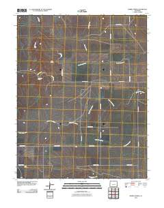 Barrel Spring 2010 topographic map thumbnail