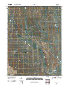 Barron Creek 2010 topographic map thumbnail