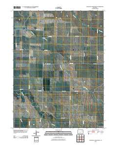 Antelope Creek West 2010 topographic map thumbnail