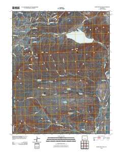 Basin Mountain 2010 topographic map thumbnail
