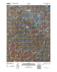 Breeze Mountain 2010 topographic map thumbnail
