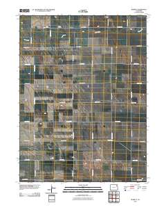 Burdett 2010 topographic map thumbnail