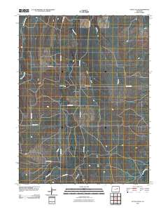 Cattle Gulch 2010 topographic map thumbnail