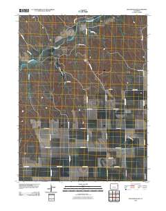Beecher Island 2010 topographic map thumbnail