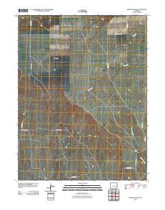 Bledsoe Ranch 2010 topographic map thumbnail
