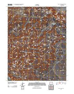 Bull Canyon 2011 topographic map thumbnail