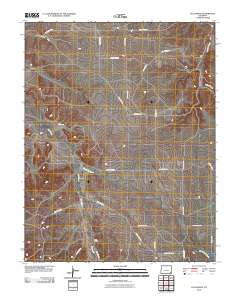 Clay Ranch 2010 topographic map thumbnail