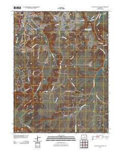 Castle Rock South 2010 topographic map thumbnail