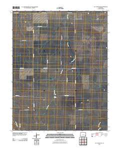 Cat Creek NW 2010 topographic map thumbnail