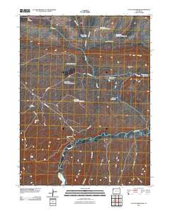 Cactus Reservoir 2010 topographic map thumbnail