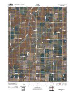 Burlington NE 2010 topographic map thumbnail