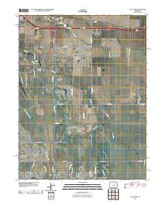 Coal Creek 2010 topographic map thumbnail