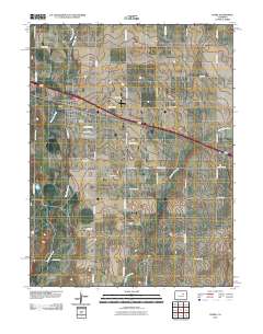 Byers 2010 topographic map thumbnail