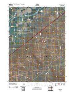 Galien 2010 topographic map thumbnail