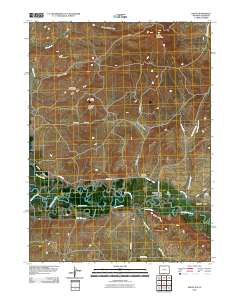 Dixon 2010 topographic map thumbnail