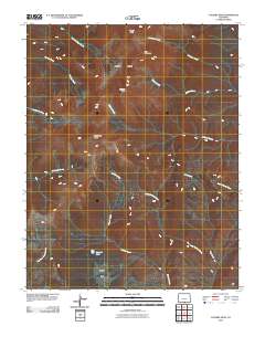 Culebra Peak 2010 topographic map thumbnail