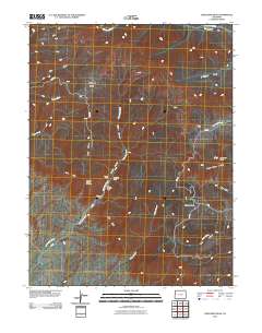 Corcoran Peak 2010 topographic map thumbnail