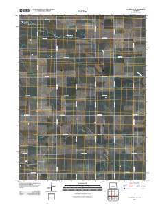 Clarkville NE 2010 topographic map thumbnail