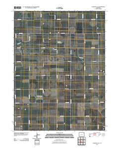Clarkville SE 2010 topographic map thumbnail