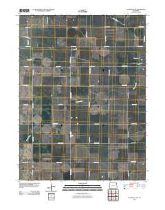 Clarkville SW 2010 topographic map thumbnail