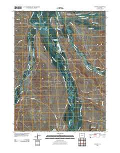 Cowdrey 2010 topographic map thumbnail