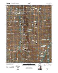 Elizabeth 2010 topographic map thumbnail