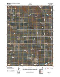 Eckley 2010 topographic map thumbnail