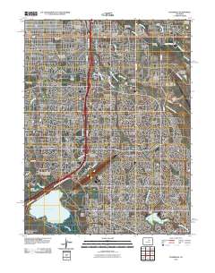 Fitzsimons 2010 topographic map thumbnail