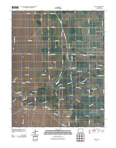 Capulin 2010 topographic map thumbnail