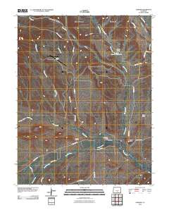 Gardner 2010 topographic map thumbnail