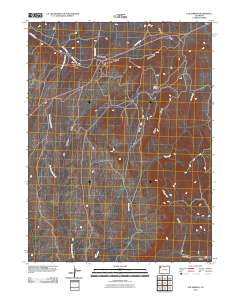Elk Springs 2010 topographic map thumbnail