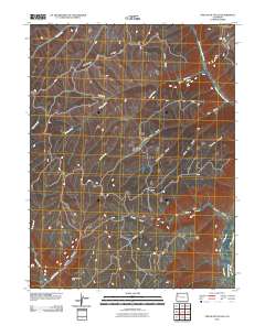 Circle Dot Gulch 2010 topographic map thumbnail