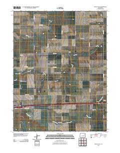 Genoa East 2010 topographic map thumbnail