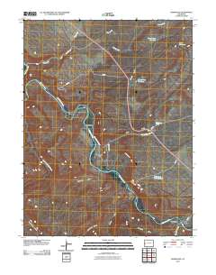Dominguez 2010 topographic map thumbnail
