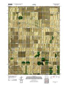 Carpenter 2010 topographic map thumbnail