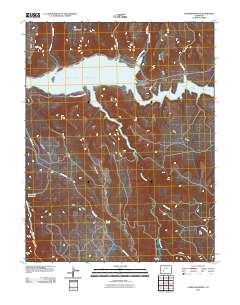 Carpenter Ridge 2010 topographic map thumbnail