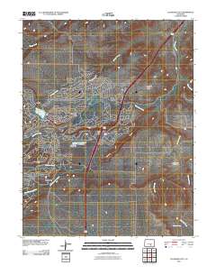 Colorado City 2010 topographic map thumbnail