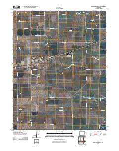 Cheyenne Wells 2010 topographic map thumbnail