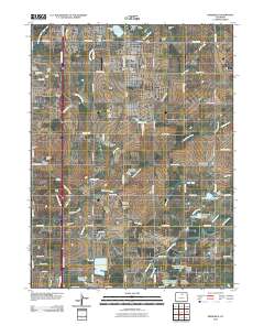 Frederick 2010 topographic map thumbnail