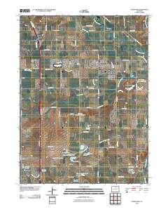 Johnstown 2010 topographic map thumbnail