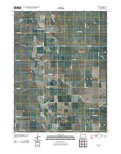 Gary 2010 topographic map thumbnail